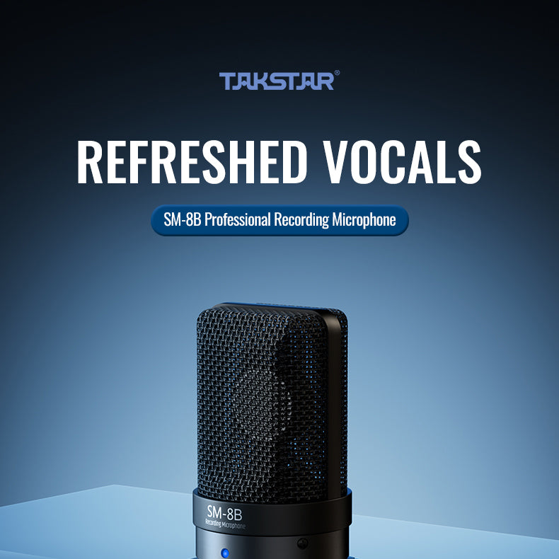 TAKSTAR SM-8B(2nd Gen) Professional Recording Microphone