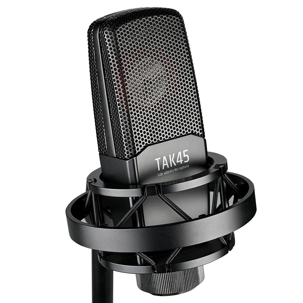 takstar tak45 condenser side address microphone black color