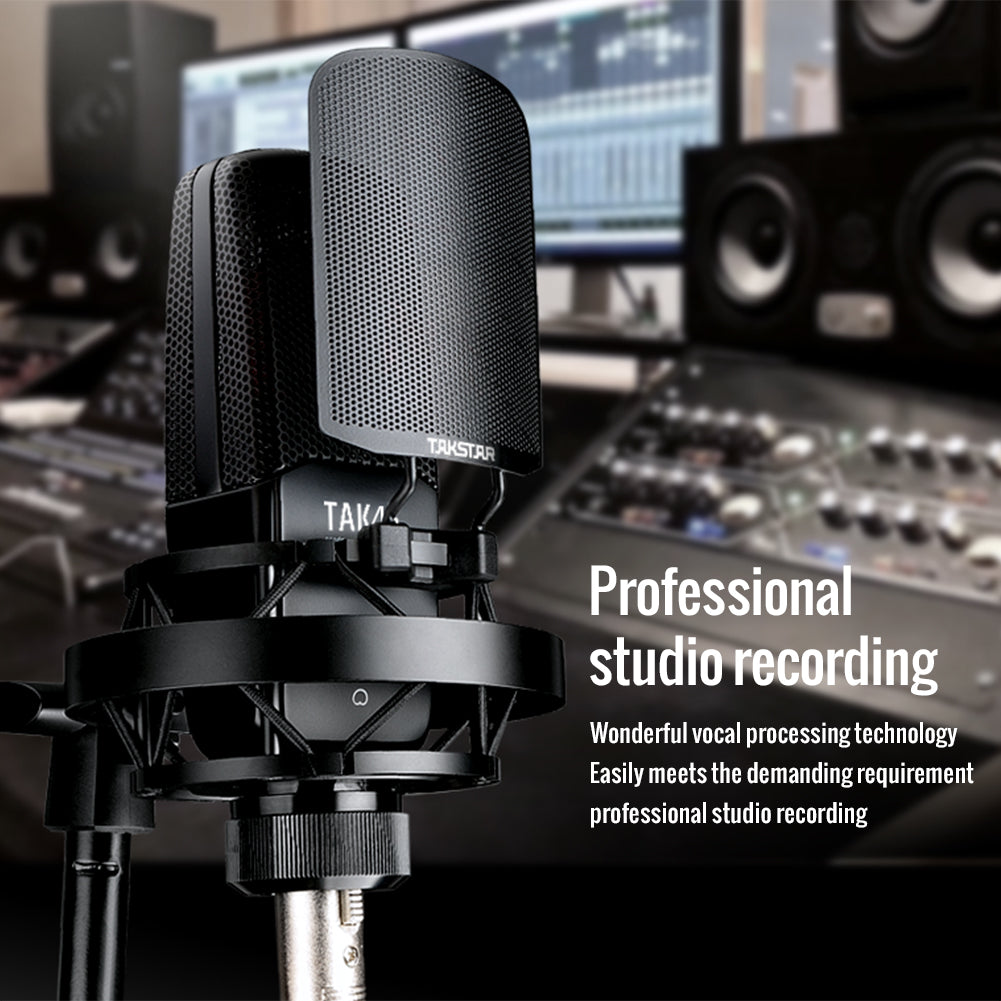 Takstar TAK45 Professional Studio Recording Condenser Microphone