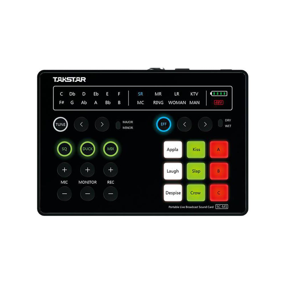 Takstar SC-M1 Portable Podcast Sound Card