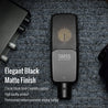 Takstar TAK55 Professional Studio Large Diaphragm Condenser Microphone elegant black matte finish