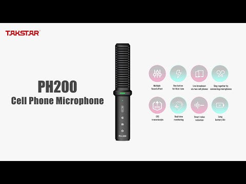 Takstar PH200 Cell Phone Condenser Microphone YouTube Promotion Video