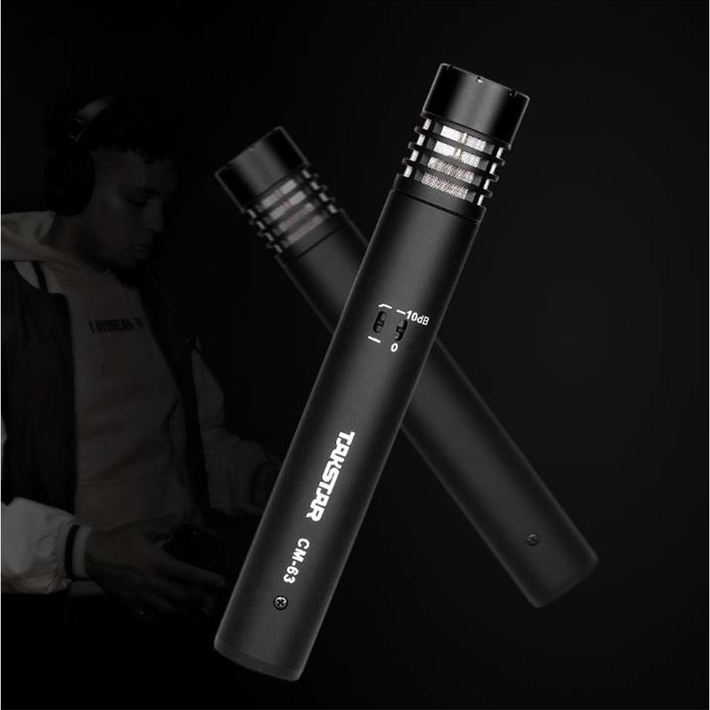 takstar-CM-63 Small-Diaphragm Stereo Condenser Microphone black color