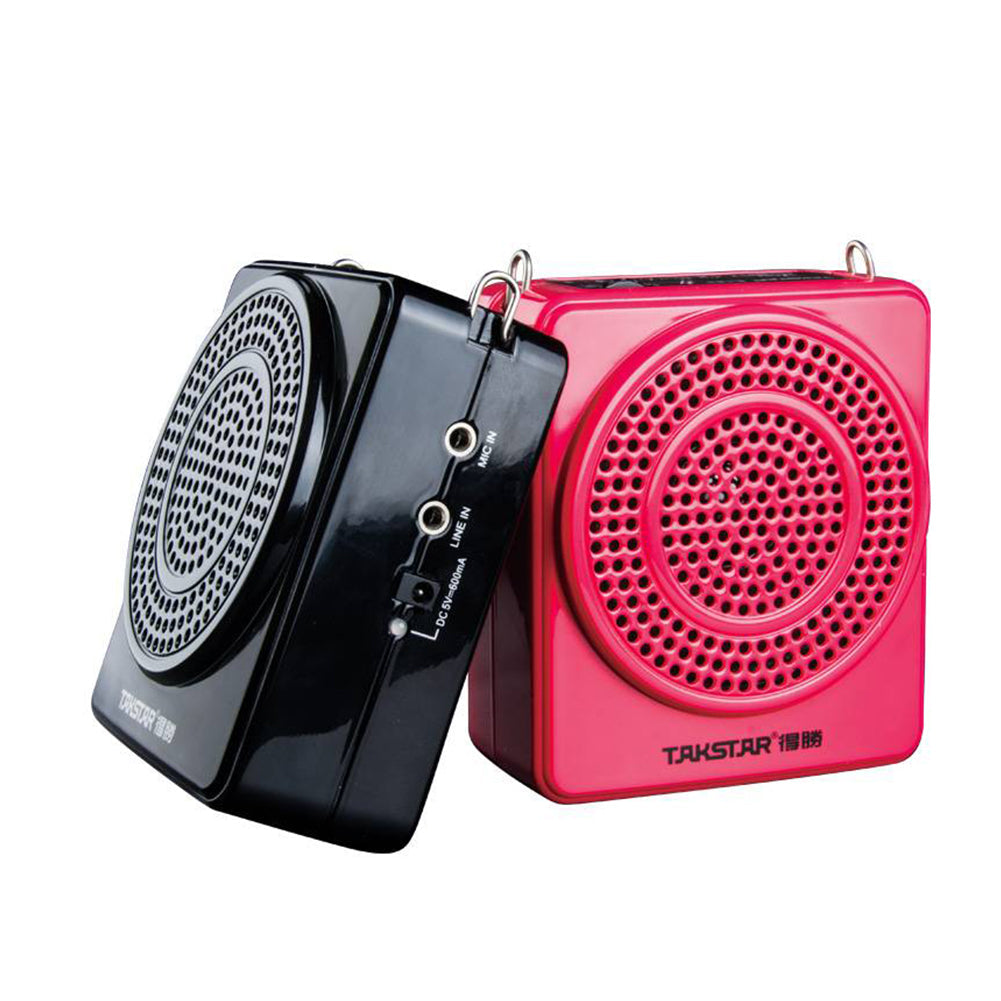 Takstar portable voice amplifier E188 black and red color