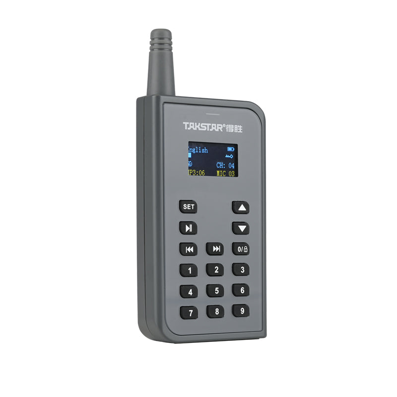 TAKSTAR WTG-700 Wireless Tour Guide System 800-1000MHz