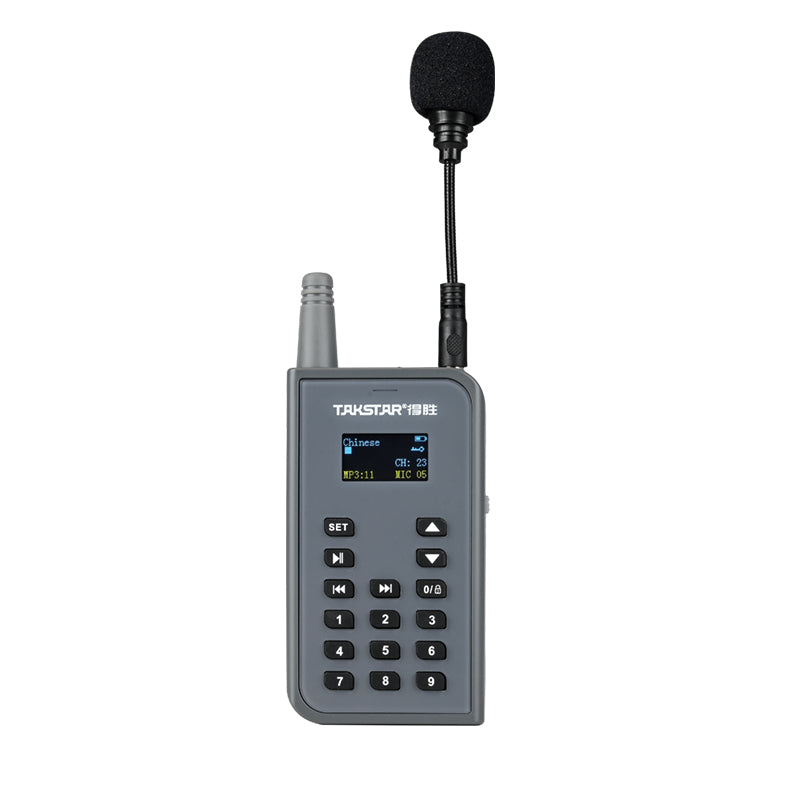 TAKSTAR WTG-700 Wireless Tour Guide System 800-1000MHz