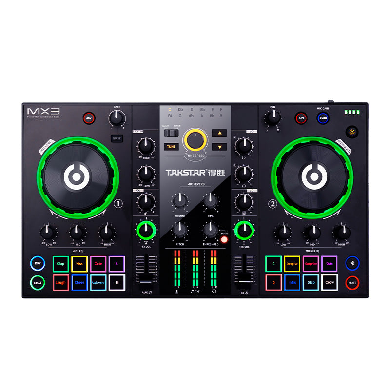 TAKSTAR MX3 Mixer Webcast Sound Card – Takstar Official