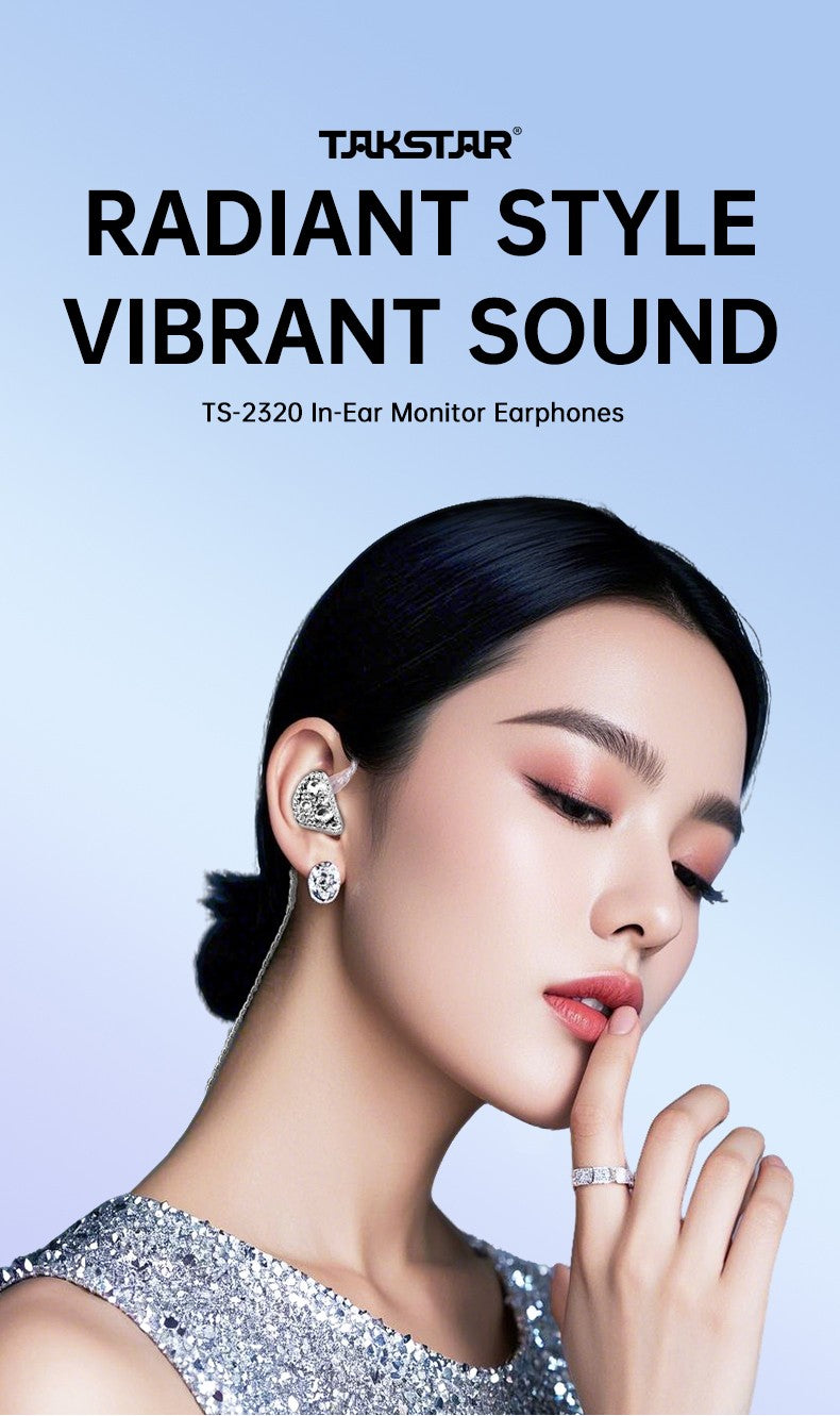 TAKSTAR TS-2320 In-Ear Monitor Earphones