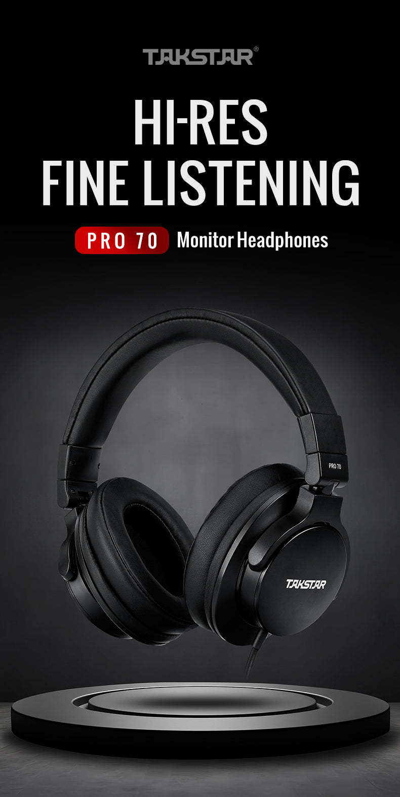 TAKSTAR PRO 70 Monitor Headphone