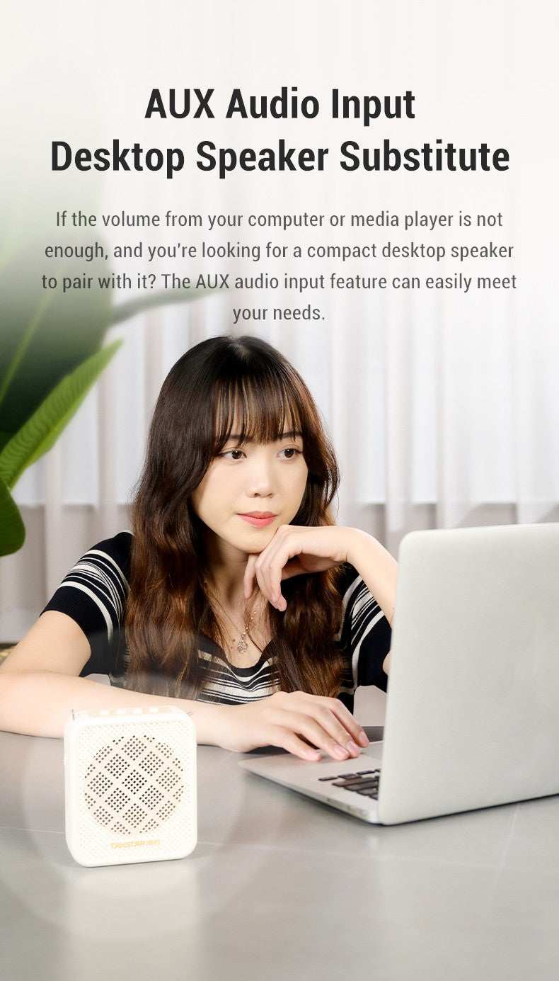 TAKSTAR E150S Wired Voice Amplifier with Headworn Microphone