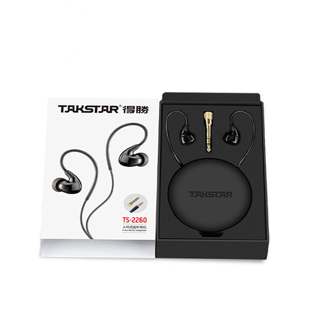 Takstar TS-2260 In-ear Monitor Earphone Package