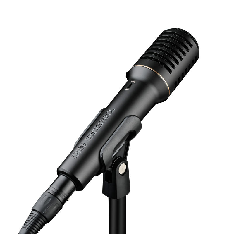 Takstar PCM-5600 Microphone Wired Condenser Home & Studio Recording Handheld Mic for Karaoke Bar Stage Live Performance Podcast