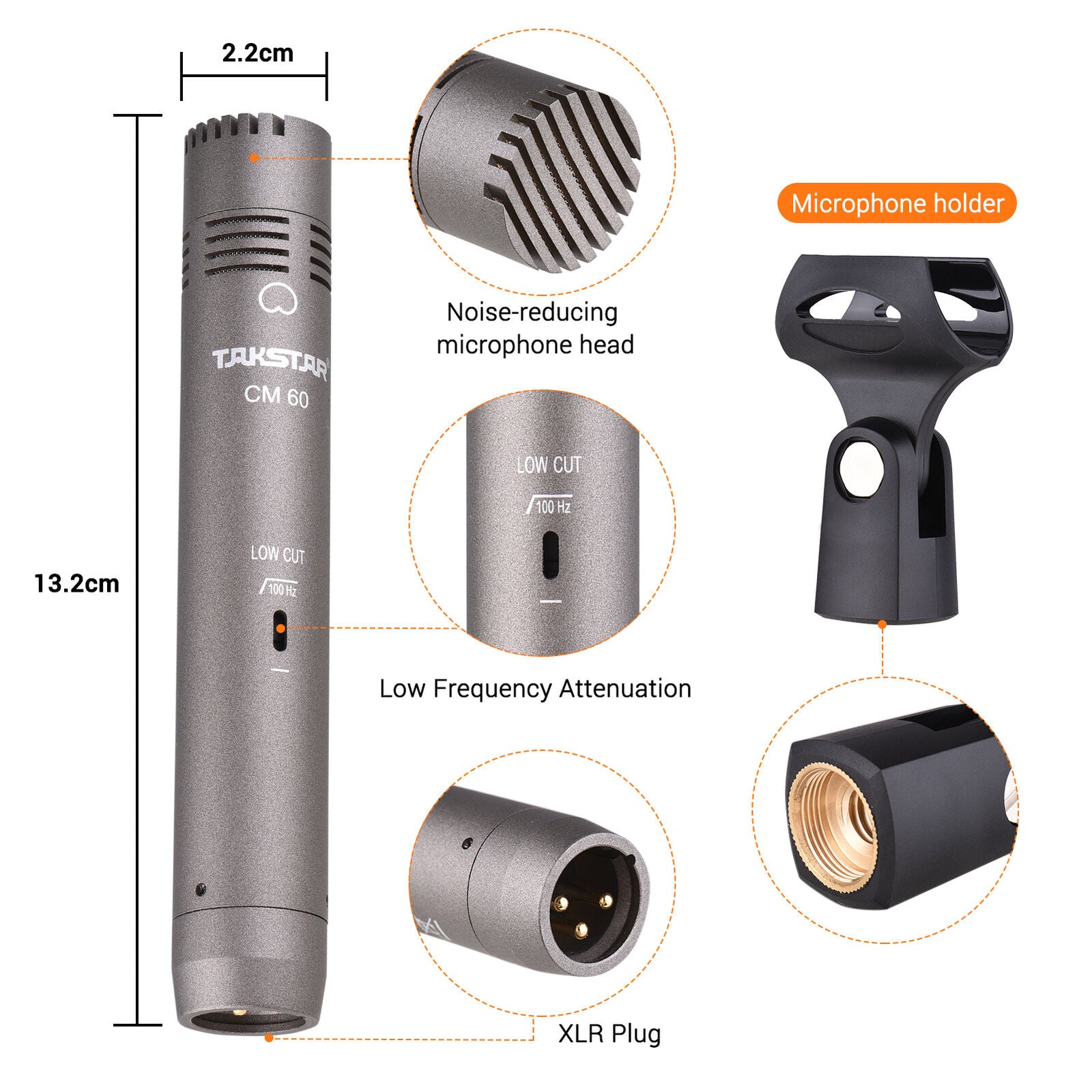 CM-60 | Cardioid Condenser Small-Diaphragm Microphone