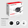 Package of takstar BM-630USB content includes one black round shape boundary microphone, one audio cable, one user manual