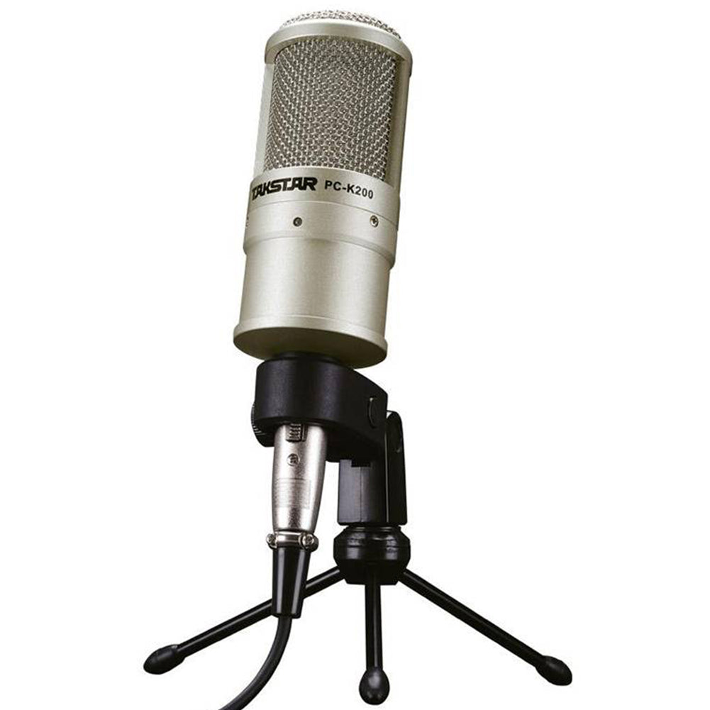 Takstar PC-K200 Studio Condenser Microphone champagne color