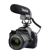 Takstar SGC-600 Shotgun Camera Microphone mounted on dslr camera