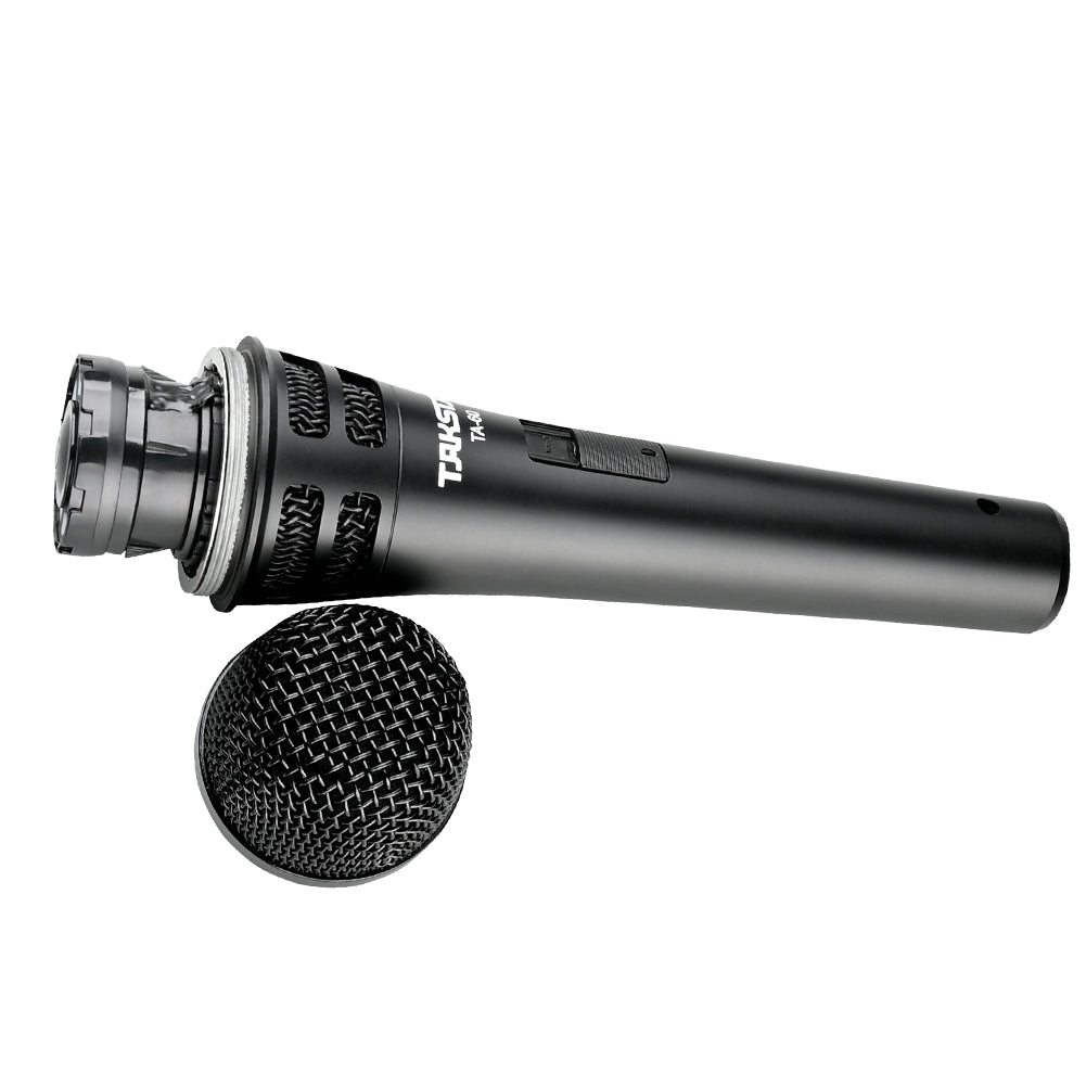 Takstar TA-60 Handheld Dynamic Microphone with windscreen aside