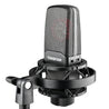 Takstar TAK55 Professional Studio Large Diaphragm Condenser Microphone in shock mount on mic stand