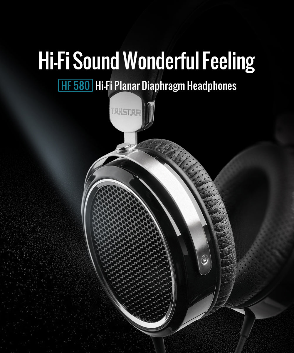 Takstar HF580  HiFi Planar Diaphragm Headphones