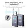 Takstar SGC-100W UHF Wireless Camera Microphone System Omnidirectional lavalier microphone