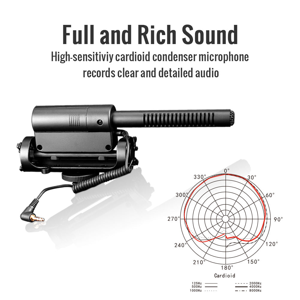SGC-598 | Shotgun Camera Video Microphone