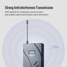 Takstar UHF-938 Wireless Tour Guide Audio System has antenna strong anti-interference transmission reaches up to 50 meters