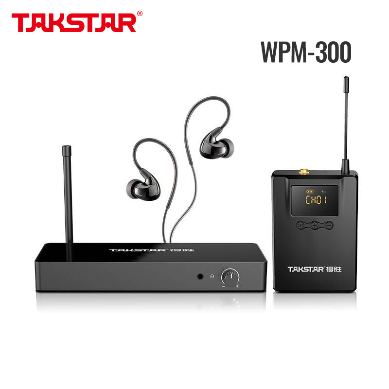 Takstar WPM-300 In Ear Stage UHF Wireless Monitor System