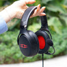 Takstar Liberty Gamer FLIT Gaming Headset black color held on a hand