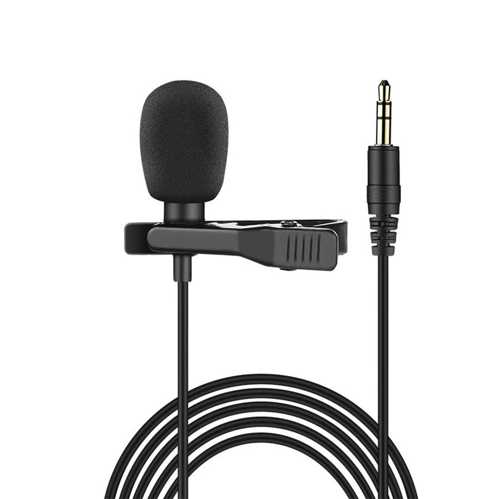 Takstar TCM-400 Lavalier Microphone black color 3.5mm connector 5 meters long cable