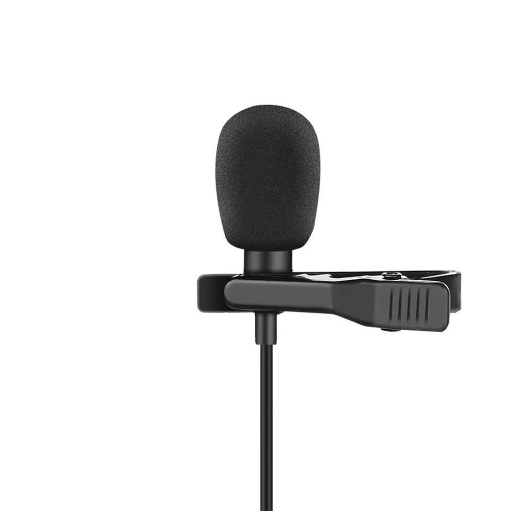 Takstar TCM-400 Lavalier Microphone has clip and removable mic foam cover